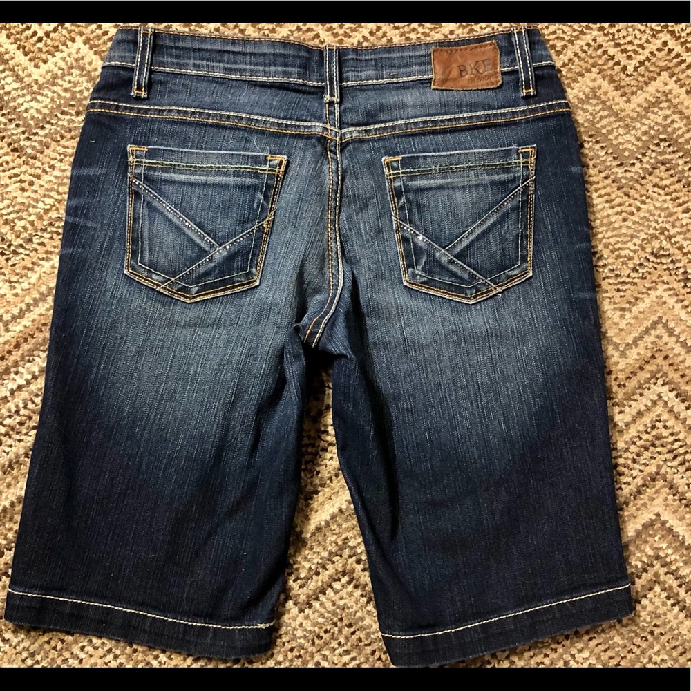 BKE Dark Blue Jean Shorts